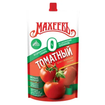 Кетчуп Махеевъ Томатный без сахара и крахмала, 300г