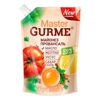 Майонез Master Gurme Провансаль 50.5%, 700мл