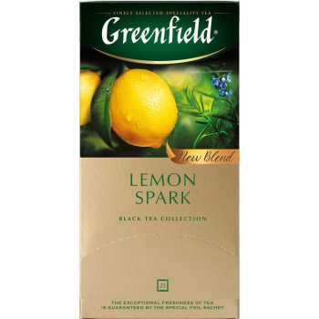 Чай черный Greenfield Lemon Spark, 25пак