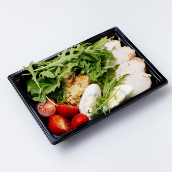 Боул с курицей, киноа, соусом терияки, 200г