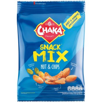 Коктейль ореховый Chaka солёный со вкусом мексиканского соуса, 70г